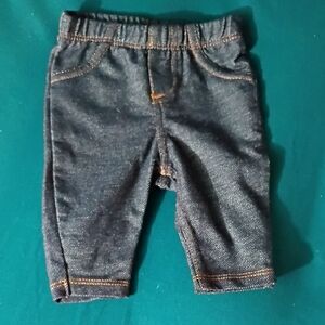 Carter's newborn Blue Jeans Elastic Waistband Classic Style
